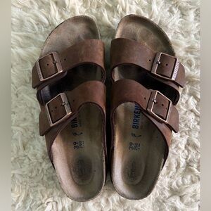 Birkenstock Arizona Habana Soft Footbed size 39